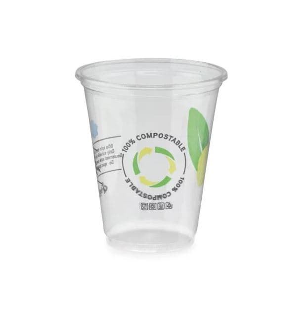 Vaso compostable transparente 0,5L. paquete 50 unidades - Imagen 1